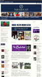 Mobile Screenshot of paramountarts.org